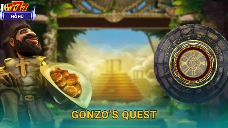 Gonzos Quest nổi bật với đồ họa sống động và jackpot khủng